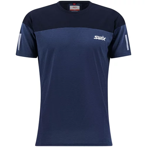Swix Men's T-shirt Motion Adventure Lake blue
