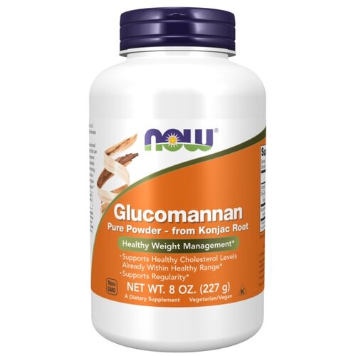 Now Foods Glukomanan v prahu NOW (227 g) Slike