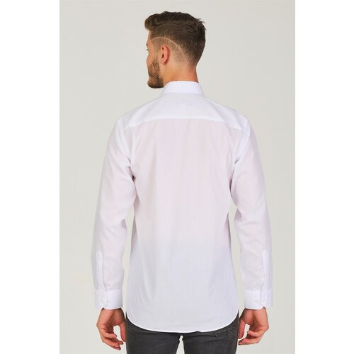Dewberry G726 MEN'S SHIRT-SNOW WHITE Cene