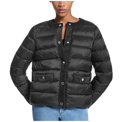 Michael Kors Puhovke JACKET W CORDUROY Črna Cene