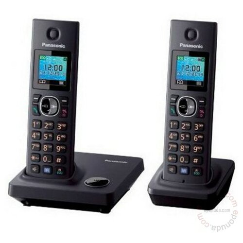 Panasonic KX-TG7852FXB bežični telefon Slike