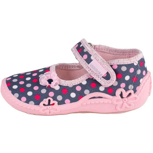 Vi-Gga-Mi Girls' slippers Monika polka dots