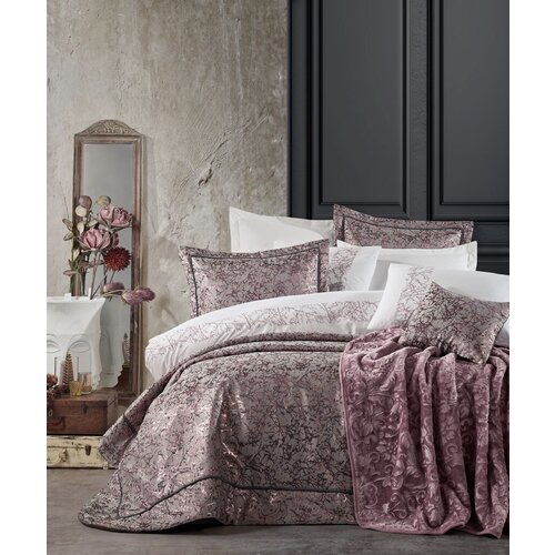 Aberto Design set posteljine Destina, Roze-beli Slike