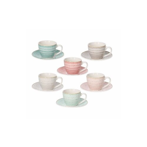  Set šoljica za kafu sa tacnom 6_1 iris pepper bamboo tognana Cijene