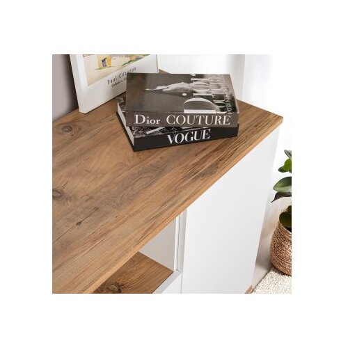 Hanah home konzolni sto Arista, 180x75x44.5 cm, Beli Slike