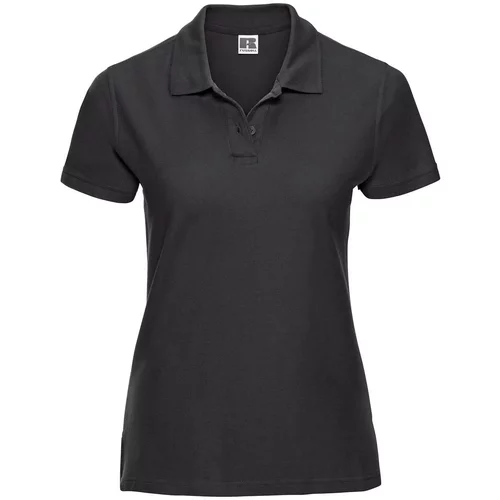 RUSSELL Ultimate Women's Black Polo Shirt