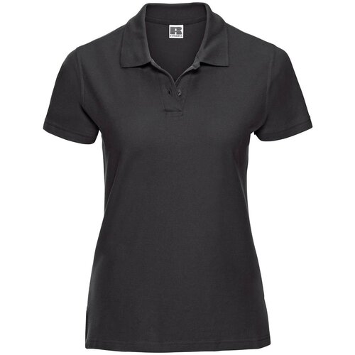 RUSSELL Ultimate Women&amp;#039;s Black Polo Shirt Slike
