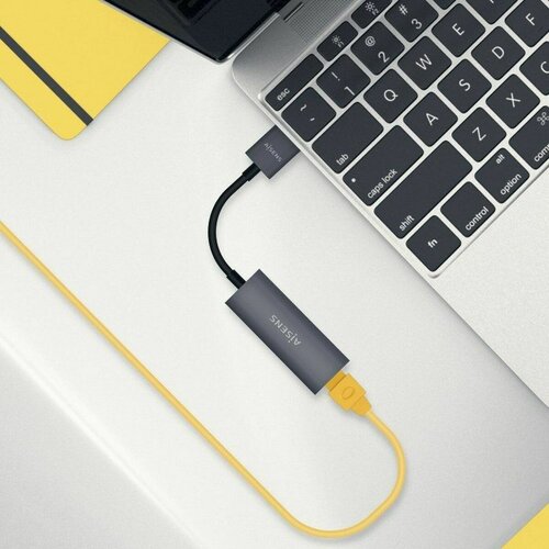  USB Adapter za Ethernet Aisens A106-0708 Siva Slike