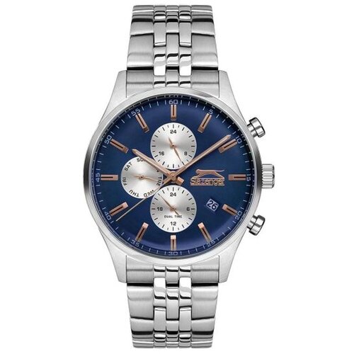 Slazenger Muški sat SL.09.6160.2.01, Analogni, Okrugli, 43mm, Srebrne boje Cene