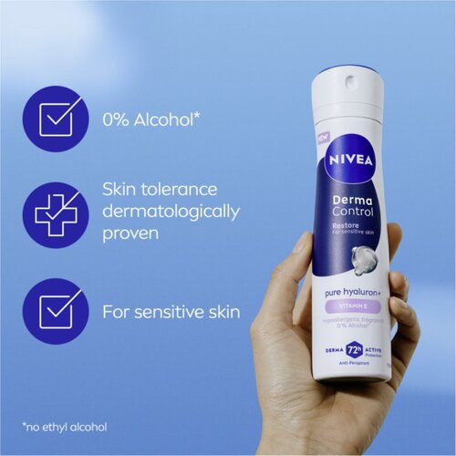 Nivea Derma Control Restore antiperspirant u spreju za osjetljivu kožu 150 ml Cene