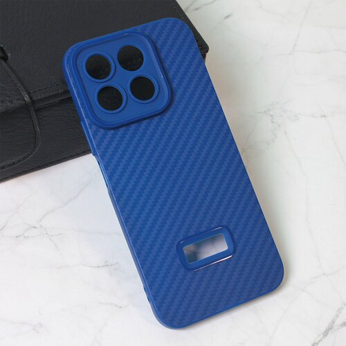  Maska za Honor X8b Carbon Prop plava Cene