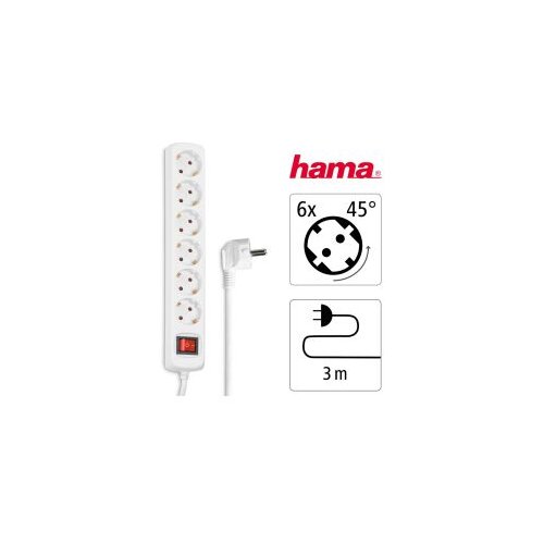  Produžni kabl HAMA 6 utičnica 3m Slike