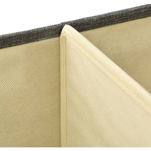  Kutija za pohranu od tkanine 50 x 30 x 25 cm antracit Slike