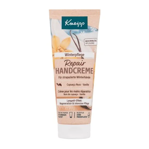 Kneipp Repair Hand Cream Cupuacu Nut & Vanilla regenerirajuća krema za ruke 75 ml za žene