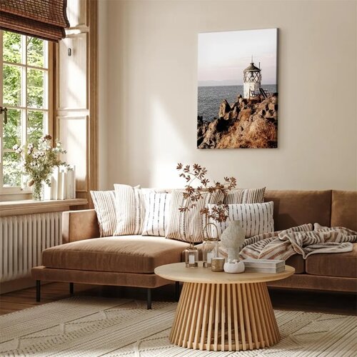  Slika - Lantern On The Cliff (1 Part) Vertical 60x90 Premium Print Cene