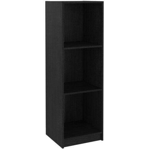 Maison Chic Knjižna omara - Knjižni regal za razdelitev prostora črna 36x33x110 cm borovina, (21724729) Cene