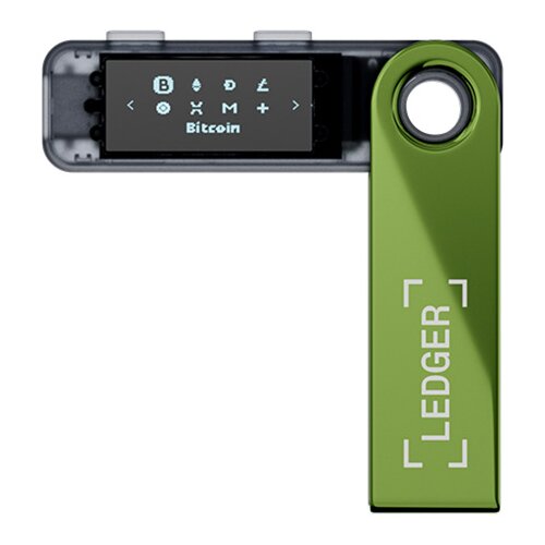 Ledger Nano S Plus Oxidate Green Crypto Wallet Cene