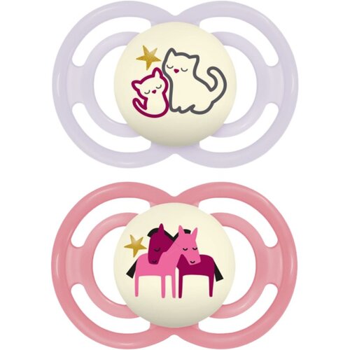 Mam Perfect Night 6m+ duda Purple/ Pink 2 kos Cene