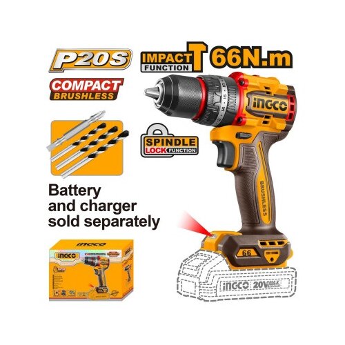 Ingco cdli206681 aku bušilica 66nm solo ( CDLI206681 ) Cene