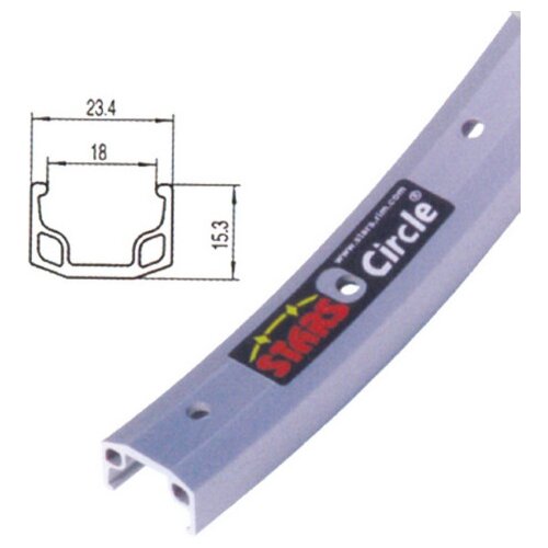  Obruč 27 x 1.1/4 aluminijum 36x14g ( 3730502 ) Slike