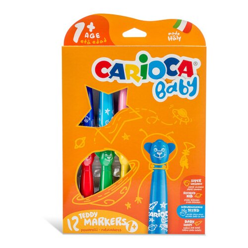 Flomaster marker Carioca Teddy - Baby 1/12 42816 Slike