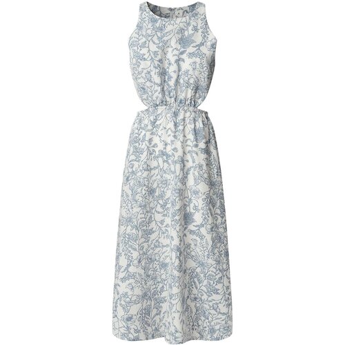 PepeJeans Poletna obleka 'DONATELLA' safir / bela Cene