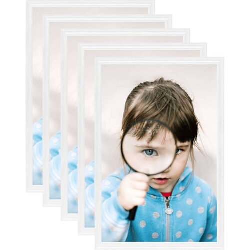 vidaXL Okviri za fotografije 5 kom za zid/stol bijeli 21 x 29,7 cm MDF Cijene