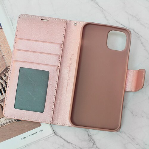  Maska za iPhone 15 Plus na preklop Hanman Mill roze Cene
