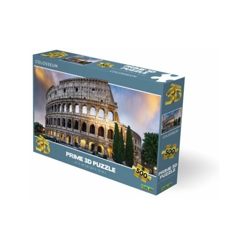  Puzzle 3d 500 pcs the colosseum rome 61x46cm 10106 ( 114/10106 ) Slike