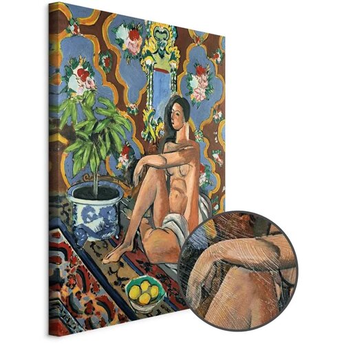  Slika - Henri Matisse &ndash; Decorative Figure on Ornamental Ground 80x120 Premium Print Cijene