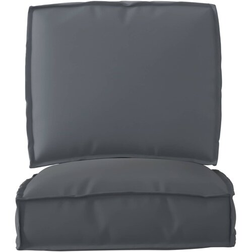  Set jastučića za palete 2 pcs Antracit Oxford tkanina Slike
