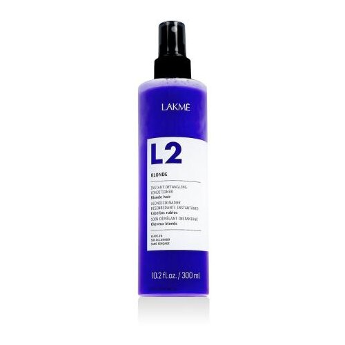 Lakmé L2 Blonde Instant Detangling Conditioner 300 ml balzam za lase svetli lasje sivi lasje unisex Cene