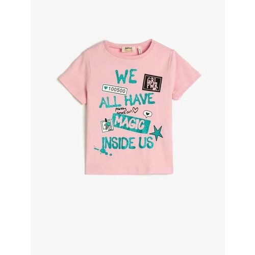 Koton Girls T-shirt Pink 3skg10258ak Slike
