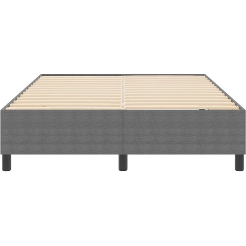  Krevetna platforma Svijetlo siva 140 x 200 cm Kordura tekstil Slike