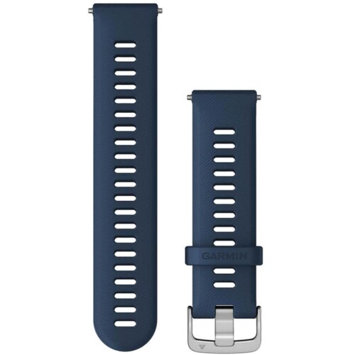 Garmin remen, 22 mm, intenzivno plavi, sa srebrnim metalnim dijelovima Cijene