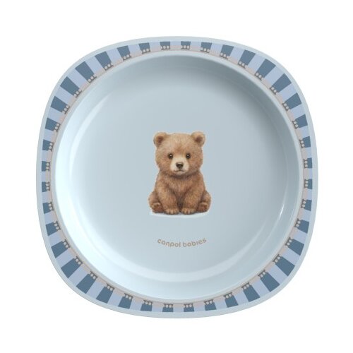 Canpol babies tanjir babies boo 23cm sa prijanjajucim dnom- woodland blue 32/403 ( 32/403_blu ) Slike