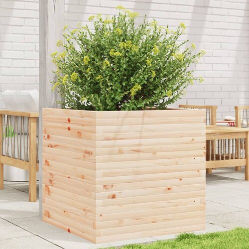 VidaXL Vrtna sadilica 70x70x68 5 cm od masivne borovine Slike