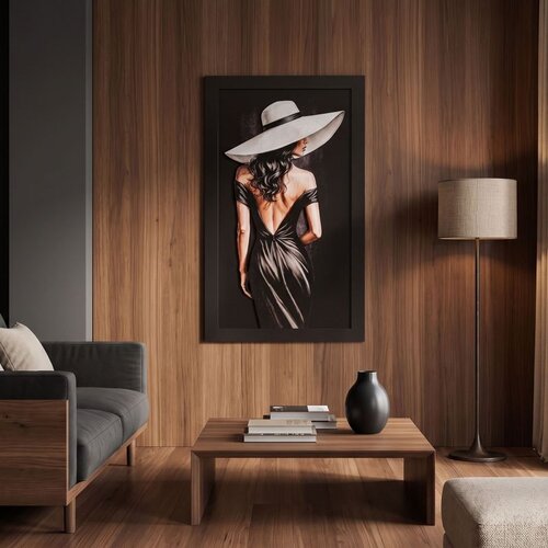 WALLXPERT Aura - 40 x 68 Multicolor Decorative Framed MDF Painting Cene