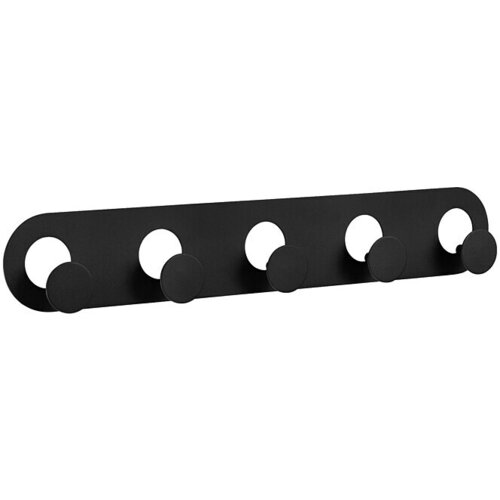 WALTECO Zidna lajsna s kukicama (D x Š x V: 500 x 30 x 82 mm, Broj kuka: 5 Kom., Metal) Cijene