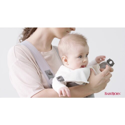 Baby Bjorn 2 sijelni set pamučnih podbradnjaka mini/move Slike