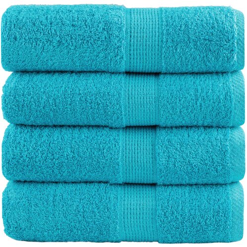 Premium ručnici za pranje SOLUND 4 kom. tirkizne 30x30 cm 600 g/m&sup2; Cijene