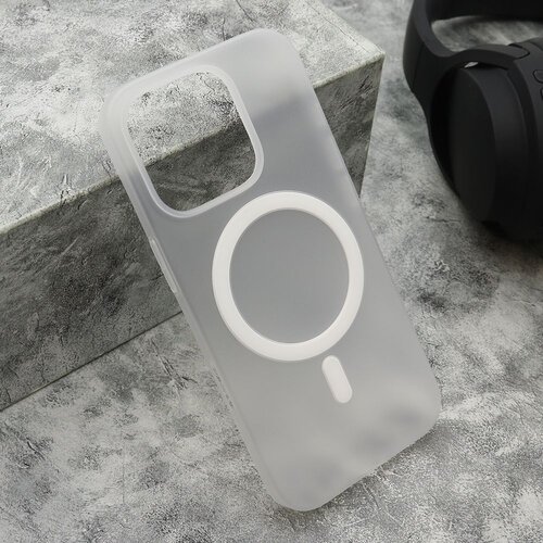  Maska CLOUD MagSafe za iPhone 16 Pro/ bela Slike