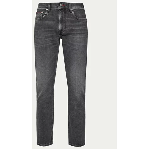 Tommy Hilfiger Jeans hlače Merceer MW0MW35171 Siva Straight Fit