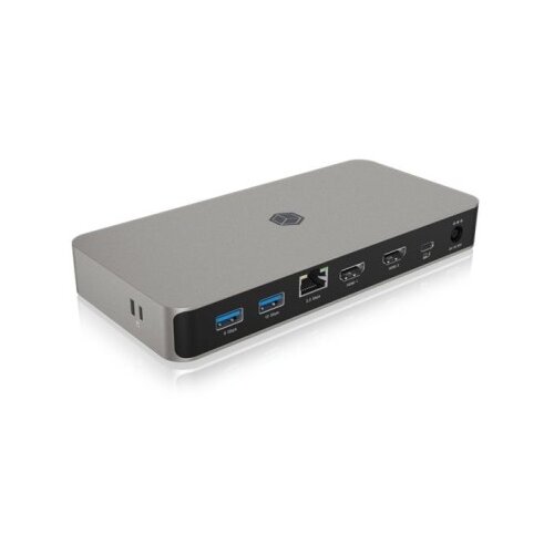 Icybox IB-DK2880-C41 priključna postaja USB4 Type-C z dvojnim video izhodom Cene
