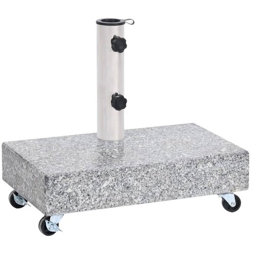  Postolje za suncobran svjetlosivo 45 x 25 x 8 3 cm granitno Cijene