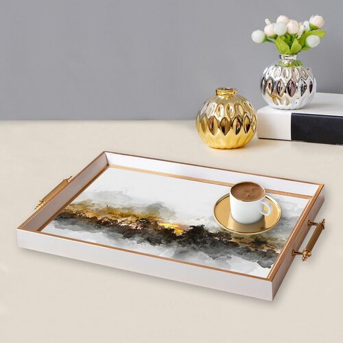 Aberto Design Poslužavnik TPB9947 50 x 29 x 3.5 cm, Šareni Cene