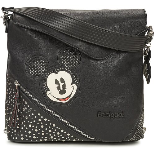 Desigual BACK MICKEY STUDSTYLE JERSEYMAX PU BLACK Crna Slike