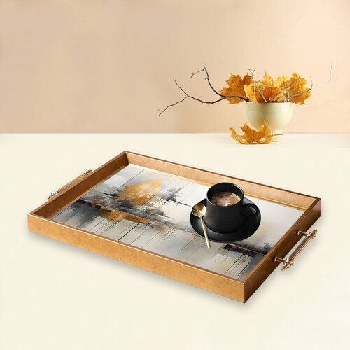 Aberto Design Poslužavnik TPEA9811 50 x 29 x 3.5 cm, Šareni Cene