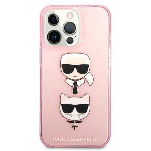 Apple Ovitek Karl Lagerfeld iPhone 13 Pro Liquid Glitter Karl`s Pink Cene