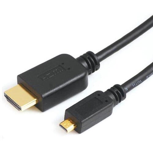 S Box HDMI-HDMI-D Mikro kabel 2m črn HDMI-MICRO Slike
